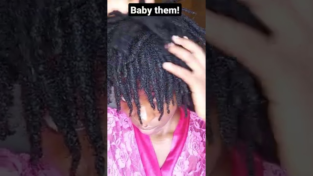 Do this and your locs will be very THICK!