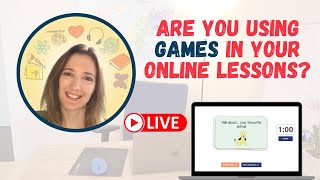 How this teacher uses ONLINE ESL GAMES in her classroom!