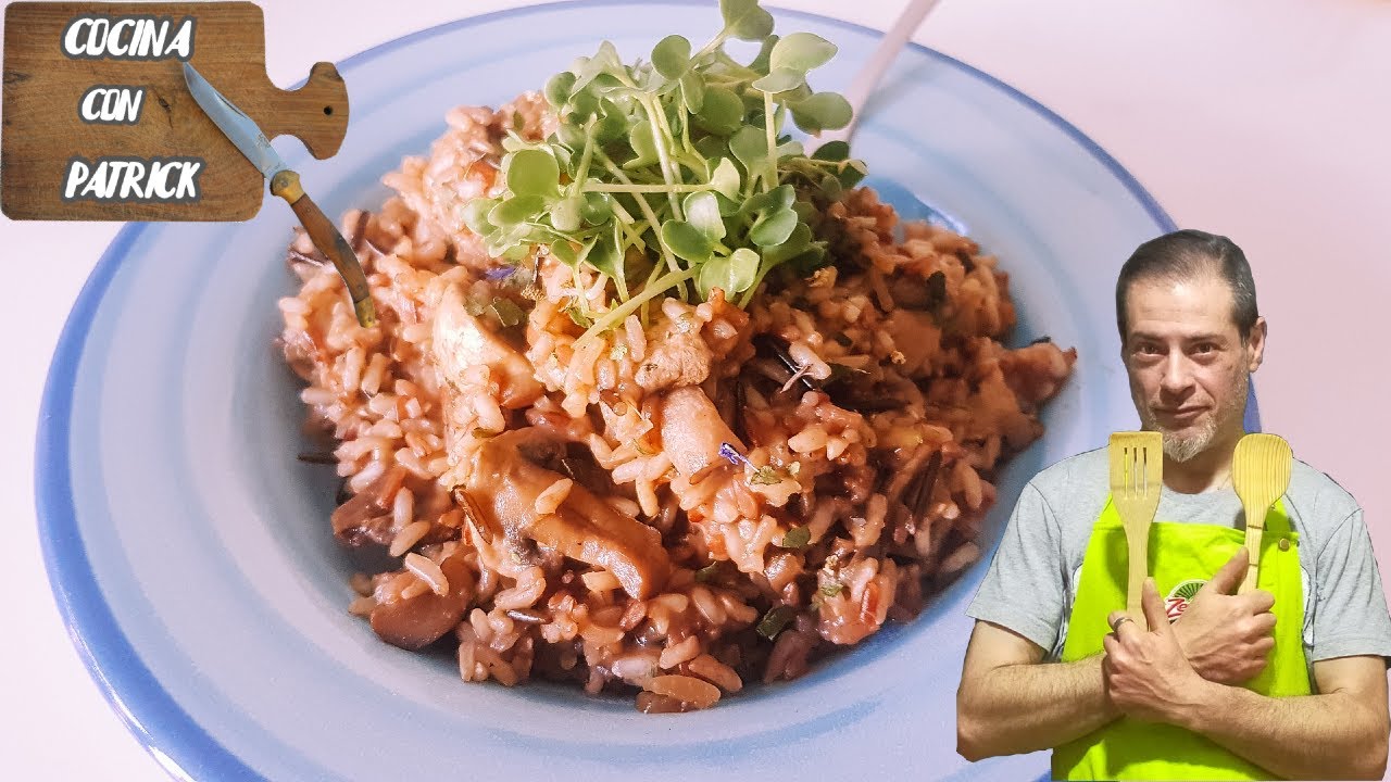 RISOTTO de SETAS y TRIGUEROS un platazo que os hara FAMOSOS en el mundo entero una DELICIA de ARROZ