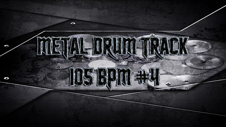 Groovy Metal Drum Track 105 BPM | Preset 2.0 (HQ,HD)