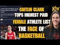 CAITLIN CLARK TOPS HIGHEST PAID FEMALE ATHLETE LIST OF 2025 ONLY WNBA PLAYER! FACE OF BASKETBALL