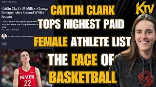 CAITLIN CLARK TOPS HIGHEST PAID FEMALE ATHLETE LIST OF 2025 ONLY WNBA PLAYER! FACE OF BASKETBALL