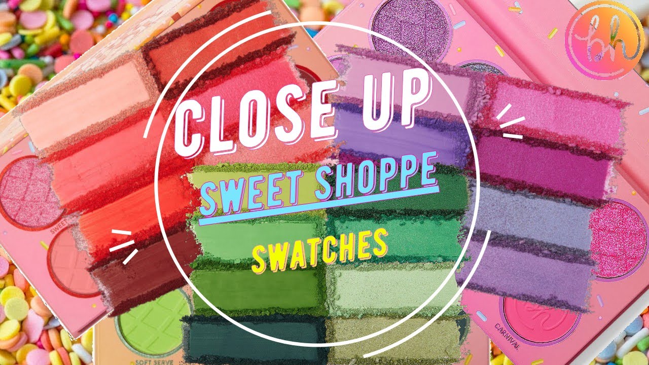 BH Cosmetics Sweet Shoppe Collection Close Up Swatches l NelleDoingThings!