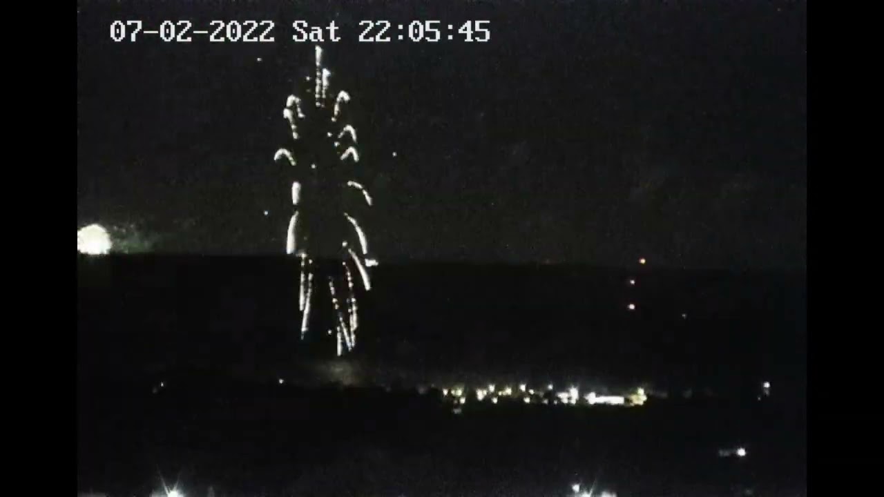 GNADENHUTTEN FIREWORKS Time Lapse from 7/2/2022 YouTube
