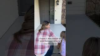 Painting Concrete Porch