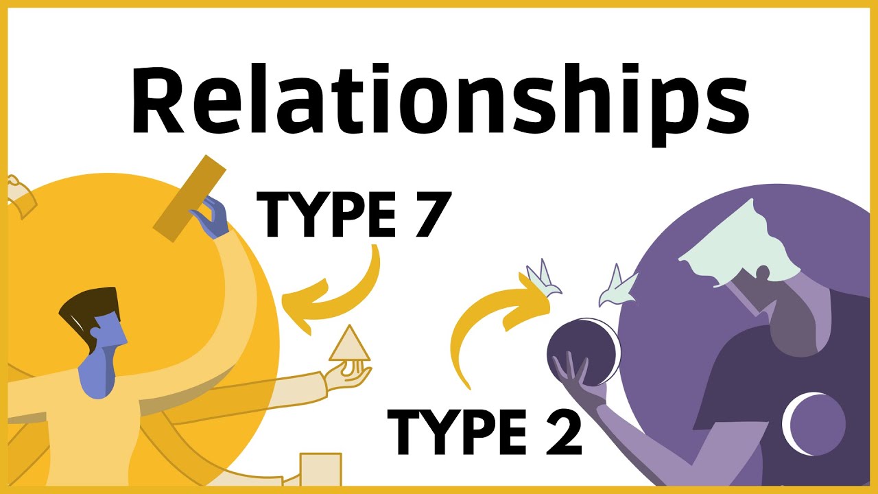 How is Enneagram 7 in Relationships with Type 2?