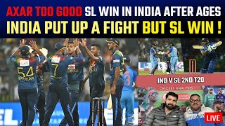 India put up a fight but SL win a T20I in India after ages, Axar & Shanaka too good | Series 1-1 screenshot 4