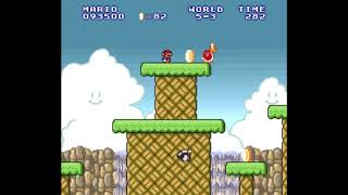 Snes Super Mario Al- Stars-Super Mario Bros Lets Play World 5 Perfectly With No Death