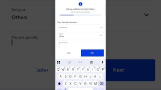 meron ng others option sa dropdown choice on religion sa egovph