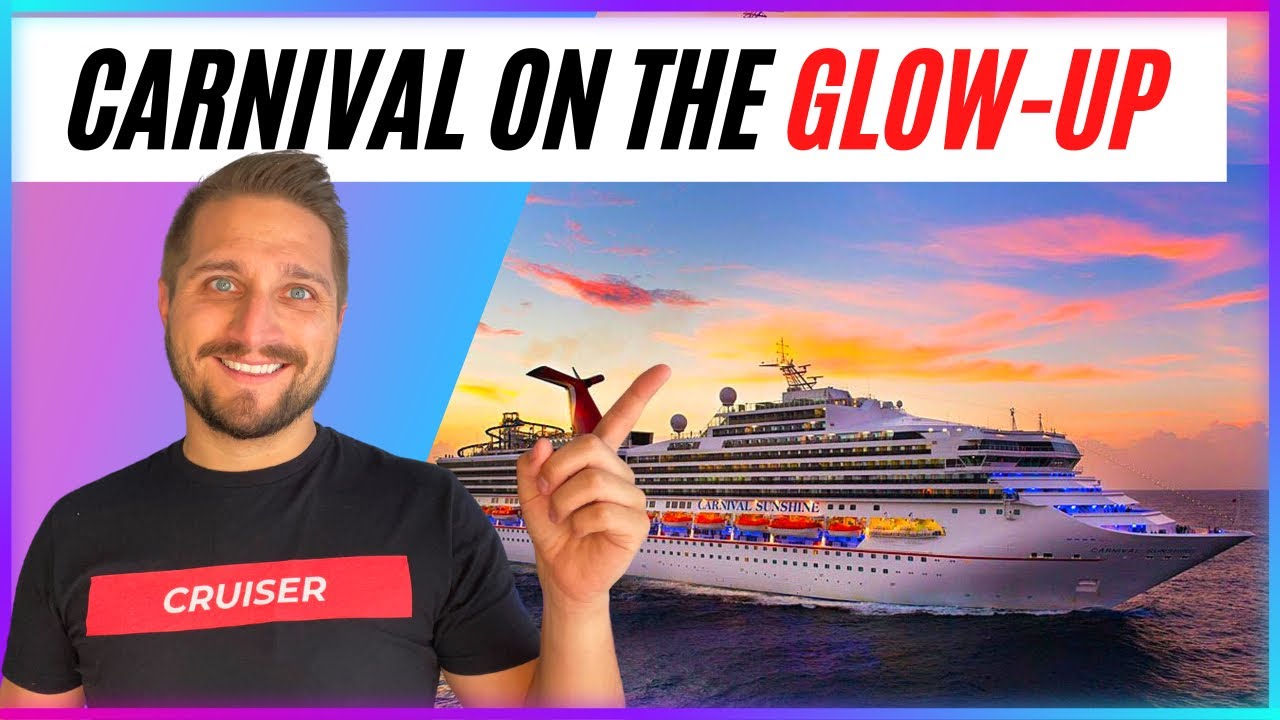 Carnival Cruise Line is on the GLOWUP