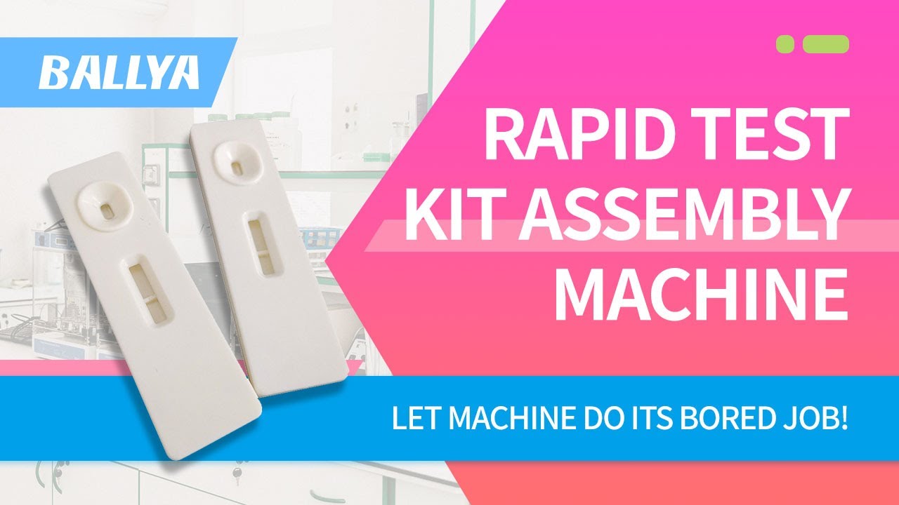 Automatic Assembly Machine For Rapid Test Kit Manufacturing-Lateral ...