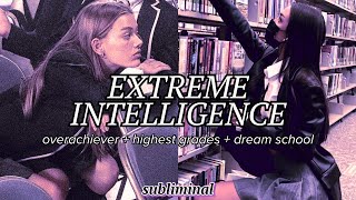 “Listen Before an Exam and You Ace It” Intelligence Subliminal