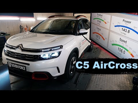 РАЗОБЛАЧЕНИЕ CITROEN C5 AIRCROSS 2019 ДИЗЕЛЬ Замер на СТЕНДЕ