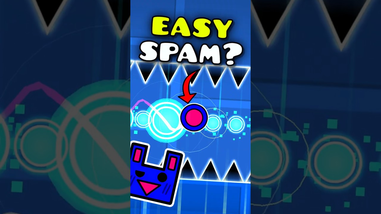 Lowkey a very easy spam lol trust  #geometrydash