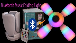 Bluetooth Music Folding Light -unboxing