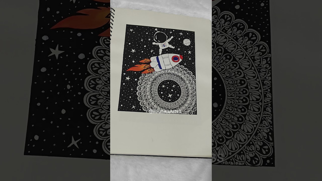 Mandala Sketch Book Tour 