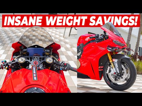 2025 Panigale V4 GETS LIGHTER! BST Carbon Wheels + Front End Mods!