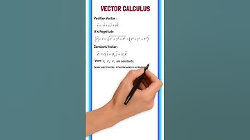 VECTOR CALCULUS Part 2 #shorts #youtubeshorts    #youtube    #short #youtubeindia  #vectorcalculus