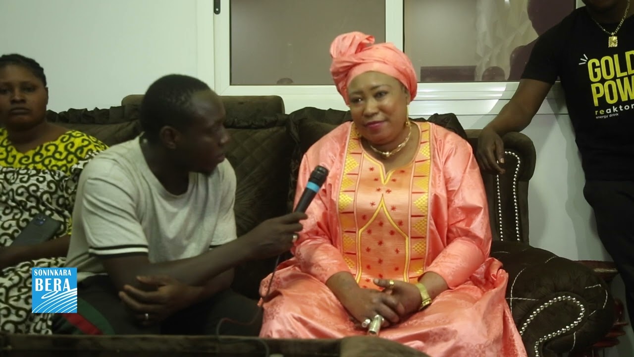 soninkara bera  avec  hatouma djime