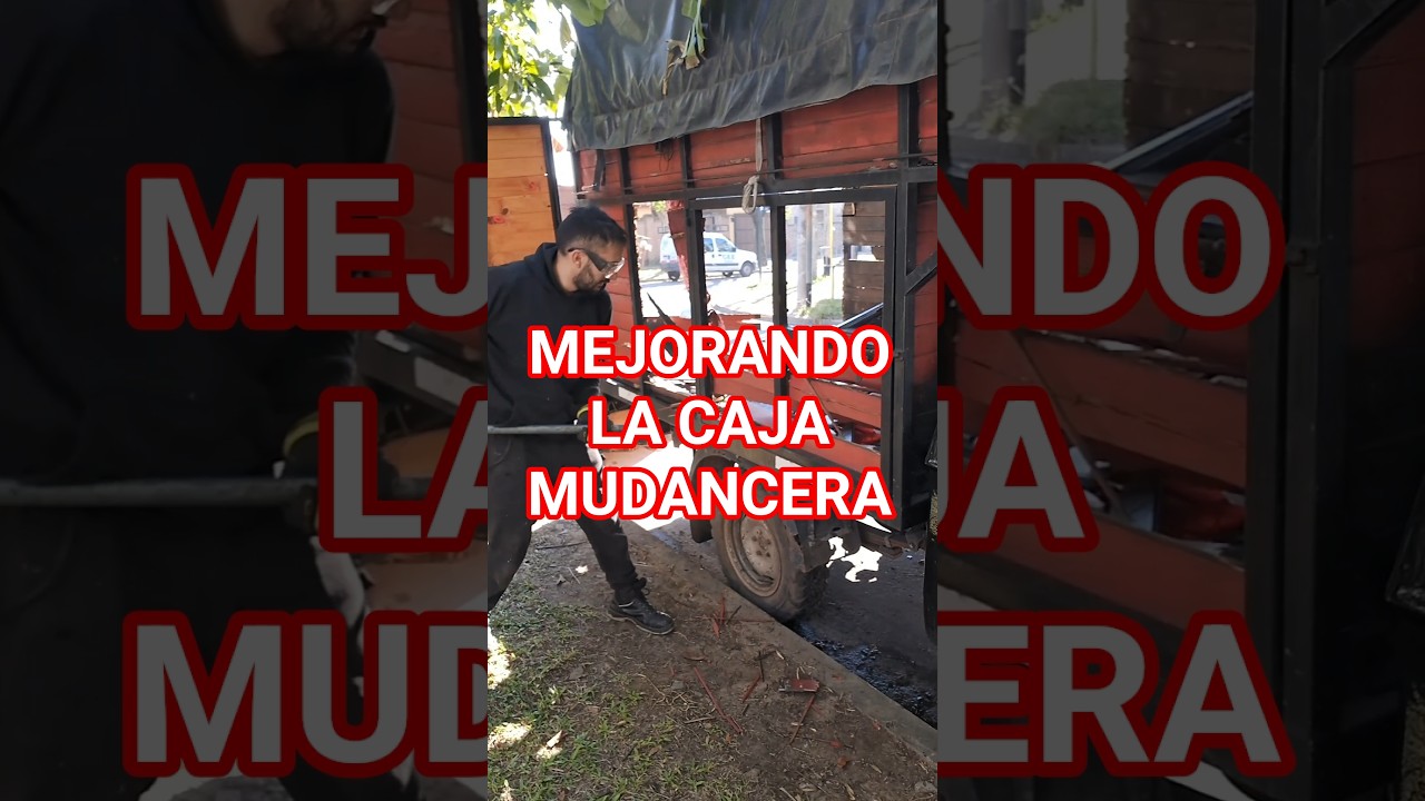 Mejorando la caja mudancera de la Dodge. El próximo paso va a ser la cabina. 