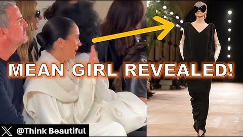PROOF Meghan Markle DID laugh at a model at Paris Fashion Week!!