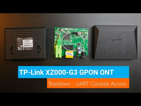 TP-Link XZ000-G3 GPON ONT - Teardown - UART Console Access