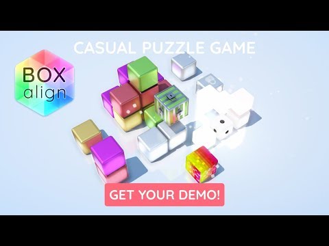 BOX Align - A relaxing casual puzzle game for Windows, Mac and Nintendo Switch