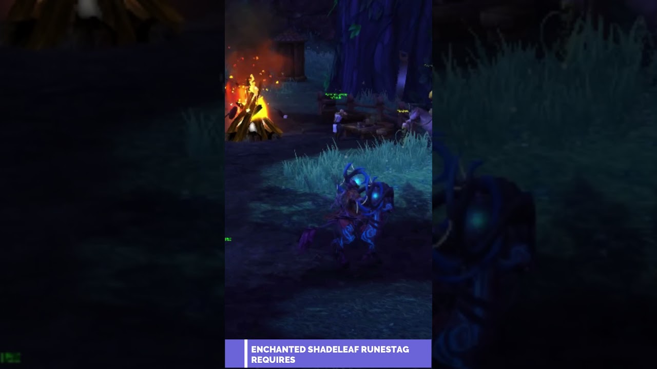 Enchanted Shadeleaf Runestag 