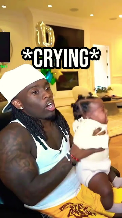 Kai Cenat Gets Forced To Take Care Of A Baby On Stream 😂