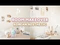ROOM MAKEOVER & HOME DECOR HAUL 🐣 clean and reorganize my office at home | Indonesia