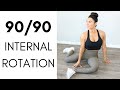 9090 hip internal rotation progressions hip mobility