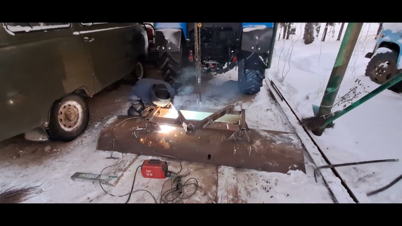 Отвал для МТЗ своими руками