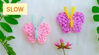 How To Crochet A Butterfly For Beginners Step by Step Tutorial