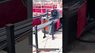 Innovation Automatic Rebar Straightening and Cutting Machine: Efficient Construction Process #tech