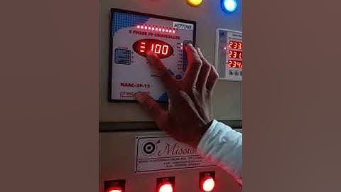 Neptune apfc relay setting