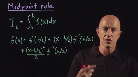 Midpoint Rule | Lecture 36 | Numerical Methods for Engineers