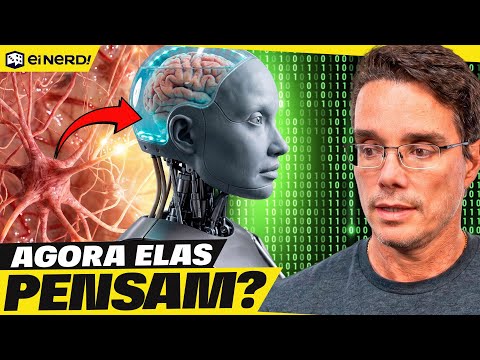 Thumbnail do vídeo: URGENTE! INTELIGÊNCIAS ARTIFICIAIS COMEÇARAM A PENSAR