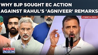 BJP Moves EC Against Rahul Gandhi| What's Congress MP's 'Agniveer' Remark Row? Jaishankar Says...