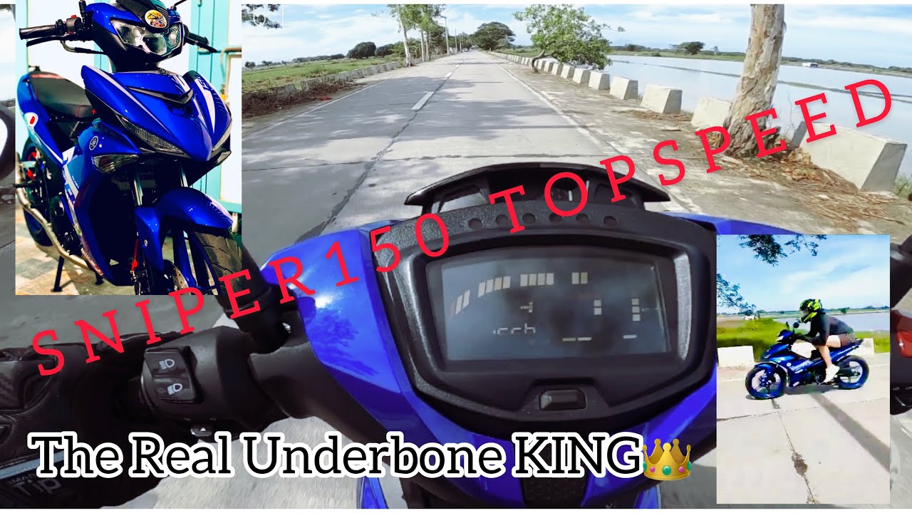 SNIPER 150 V2 TOP SPEED | STOCK ECU
