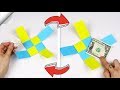 Surprise your friends - Paper magic envelope | Paper toy antistress transformer