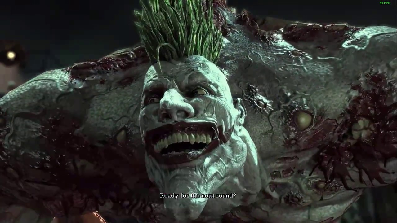 Batman: Arkham Asylum - FINAL FIGHT with Titan Joker - YouTube