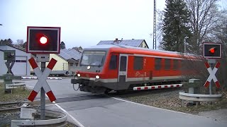 Spoorwegovergang Mengeringhausen D Railroad Crossing Bahnübergang