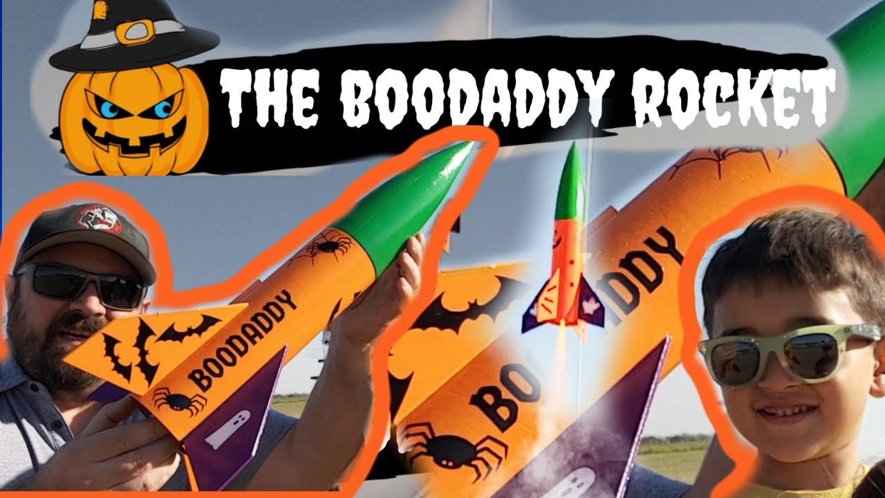 Halloween Boodaddy Rocket 2022 Launch Toy rockets Adventure video for ...
