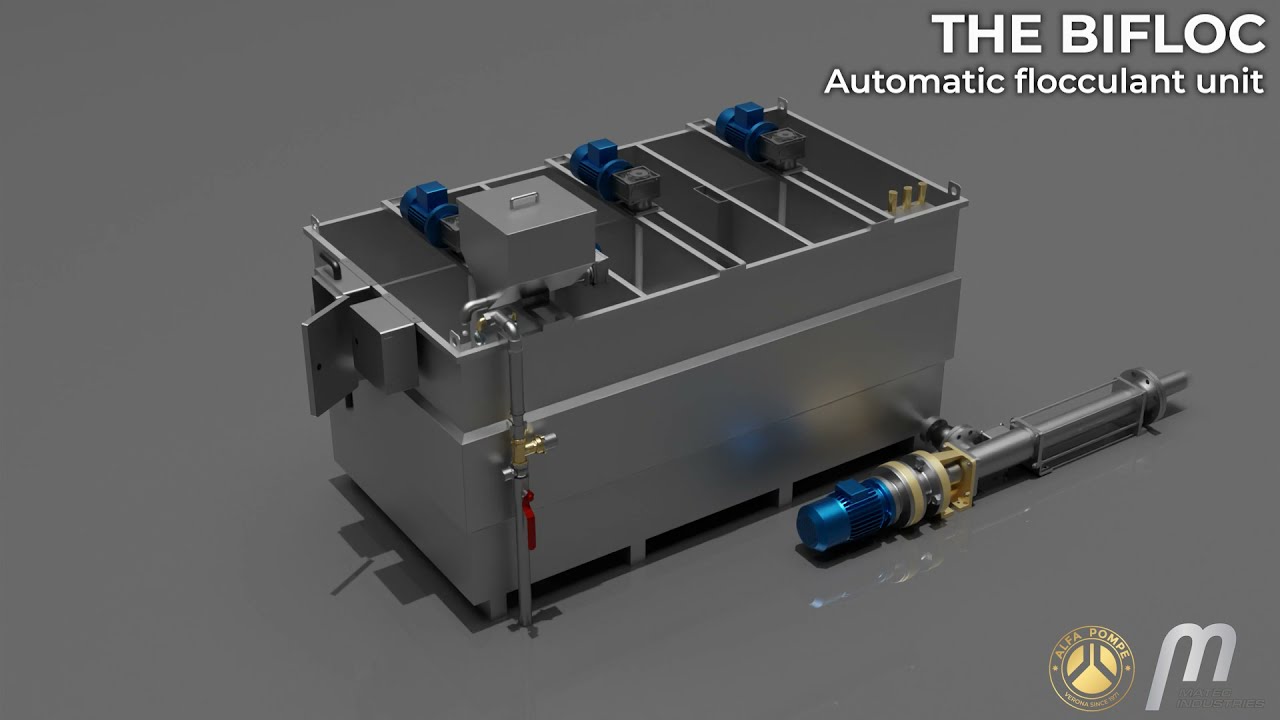 Matec Bifloc - automatic flocculant unit