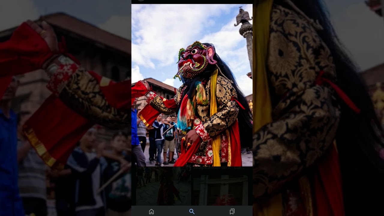 LakheyThe Lakhe tradition is found in the Kathmandu Valley and other Newar settlements throughout