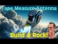 How to build and rock the magical tape measure antenna pota adventures pota hamradio hf hamjazz