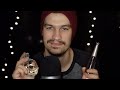 ASMR Trying to Explain and Relax You with Perfumes (Male Whispering and Tapping)