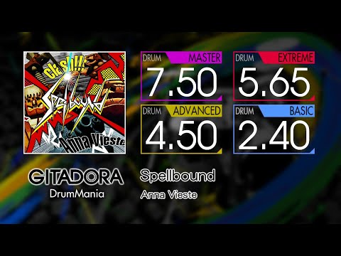【GITADORA】 Spellbound (MASTER ~ BASIC) Drum