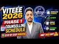 VIT Phase 1 Counselling Schedule | VIT Counselling Process 2026 🔥 | VIT Cutoff 2026 | VIT Vellore