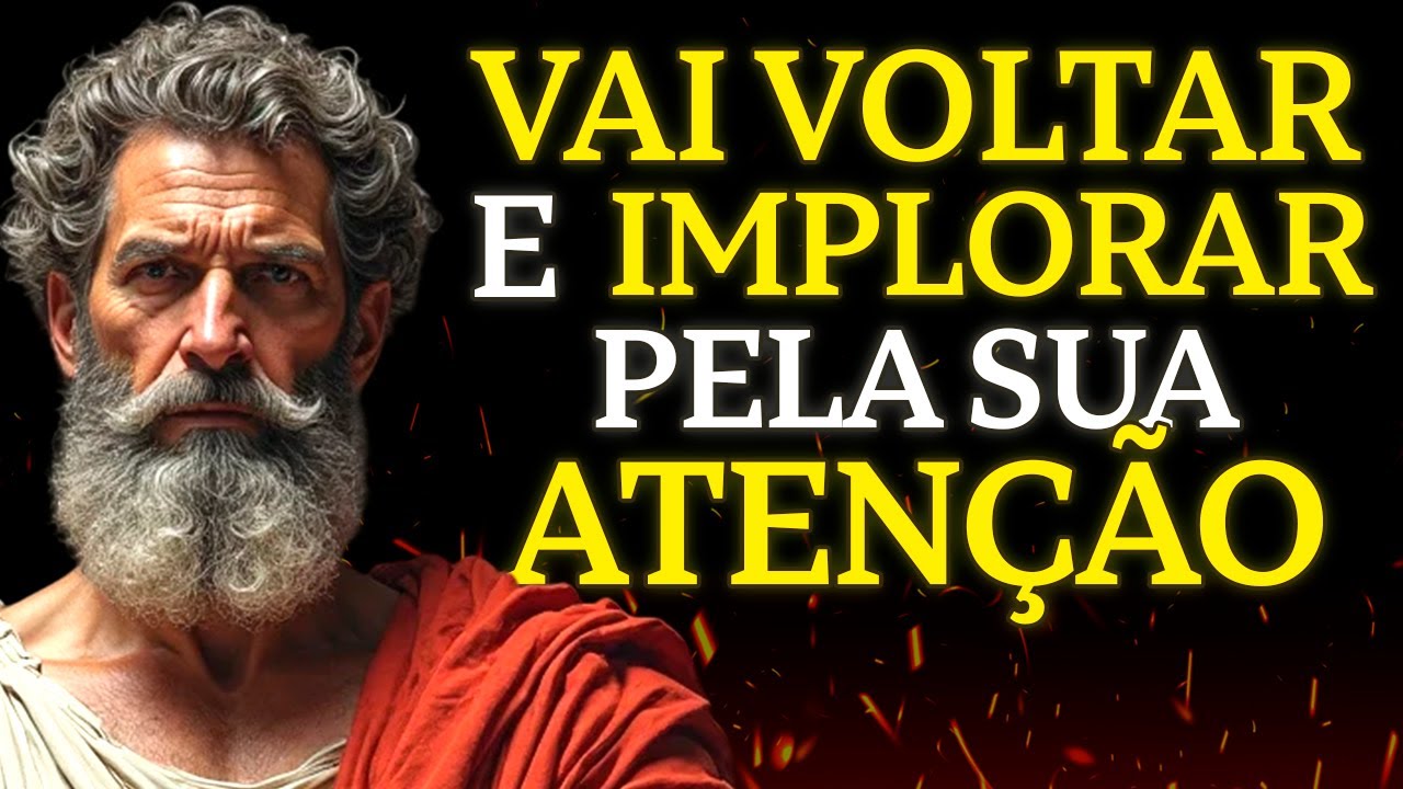 COMO FAZER ALGUÉM VOLTAR OBCECADO POR VOCÊ | ESTOICISMO